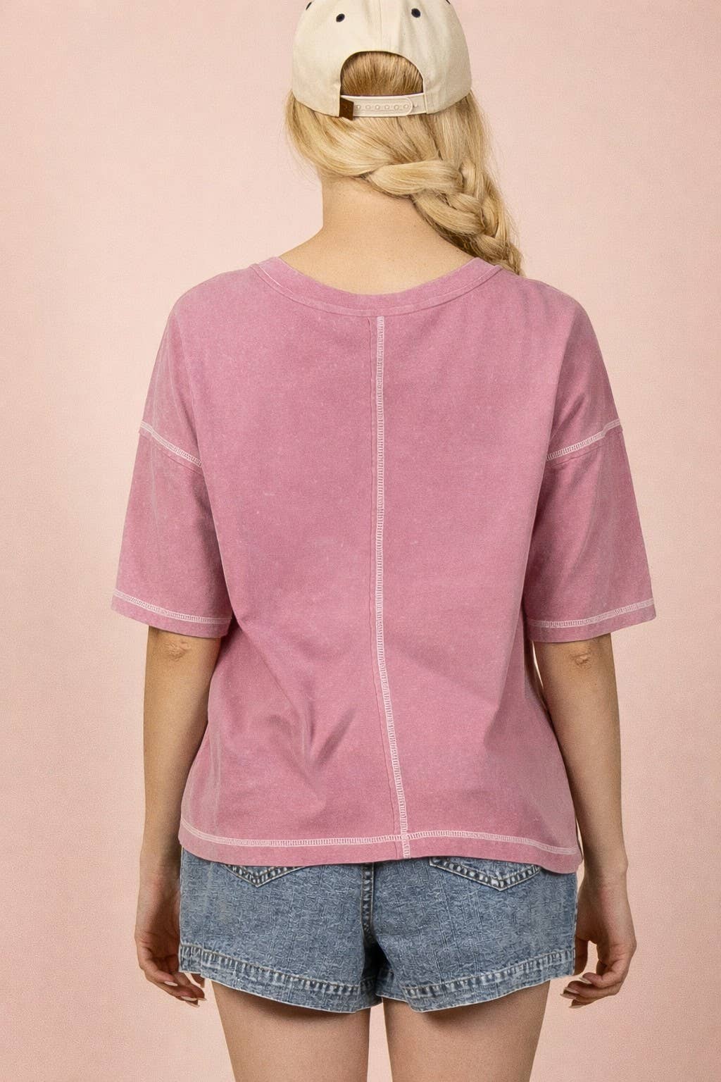 Malta Tee-Mauve
