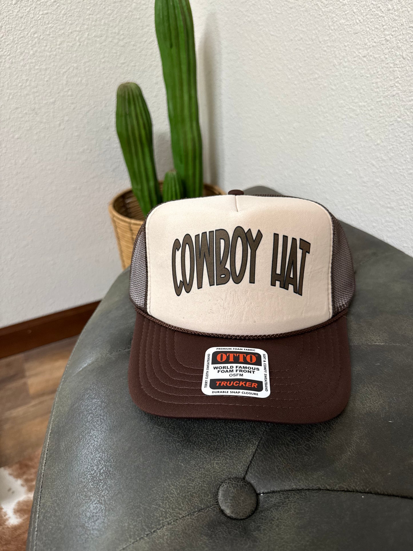Cowboy Hat Trucker Hat