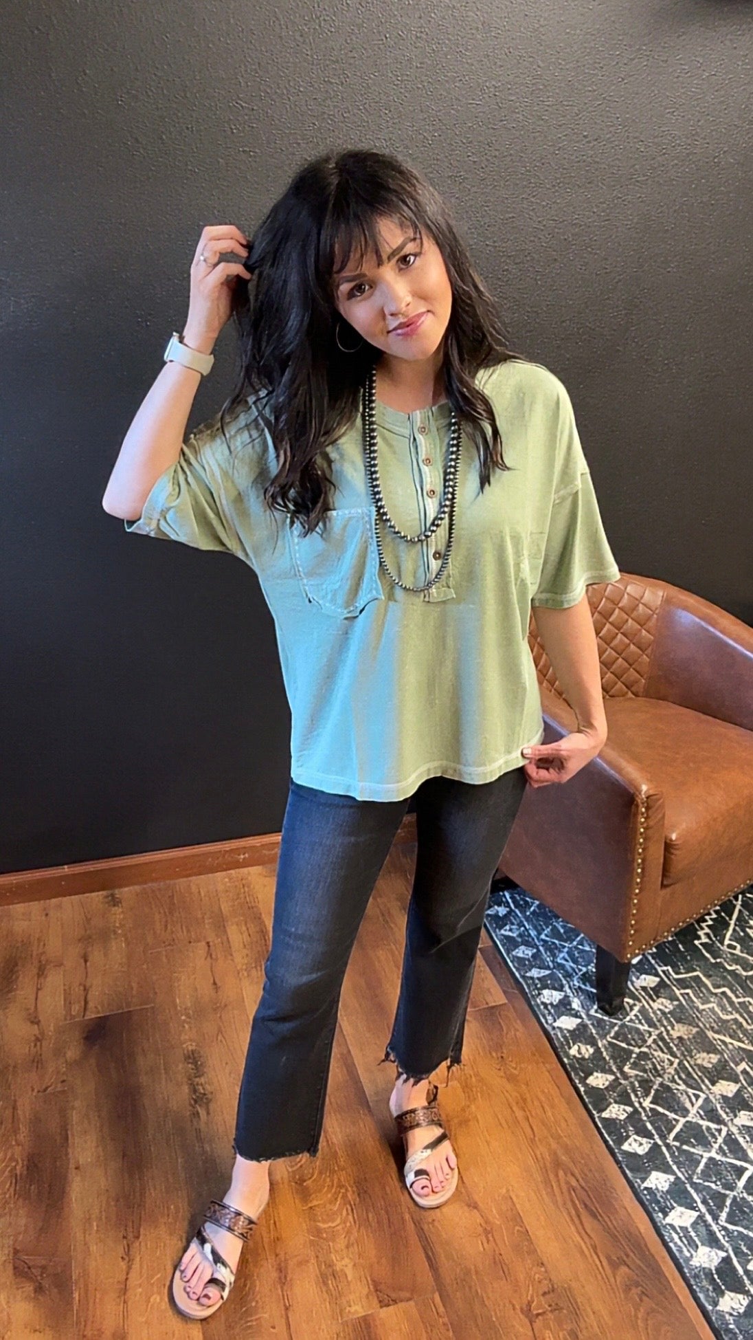 Malta Tee-Olive