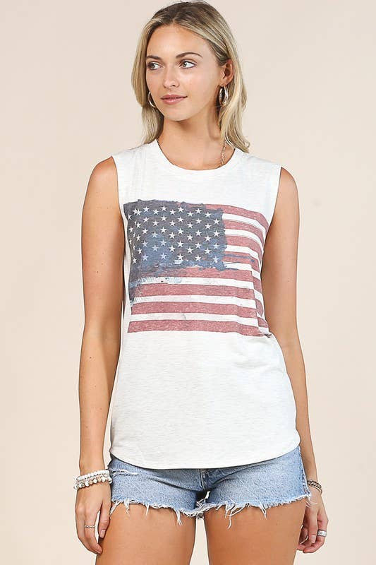 American Flag Tank