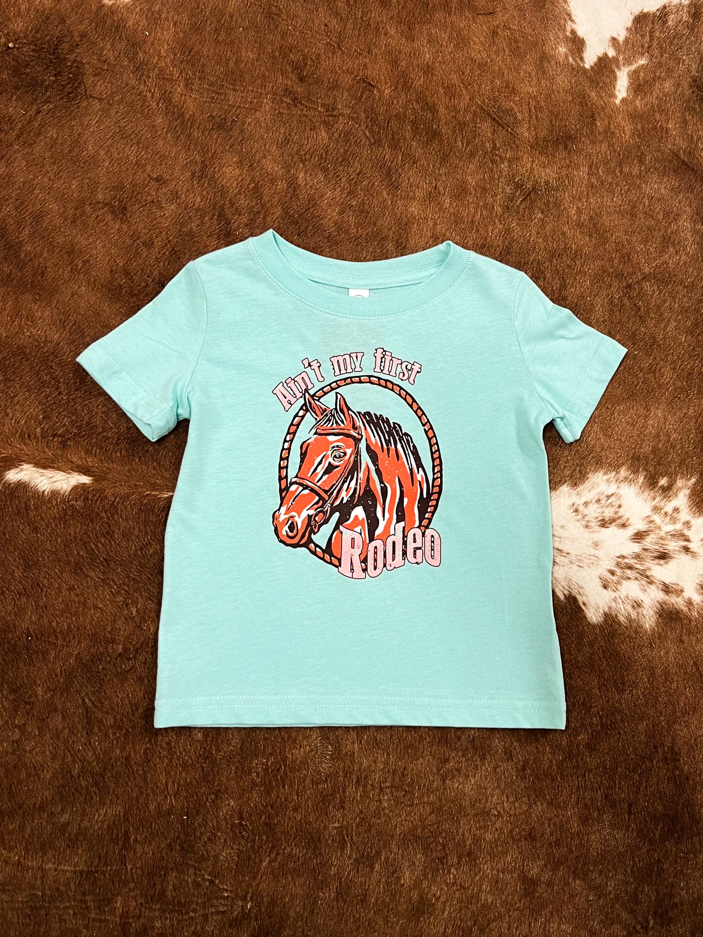 Ain't My 1st Rodeo-Girls Tee