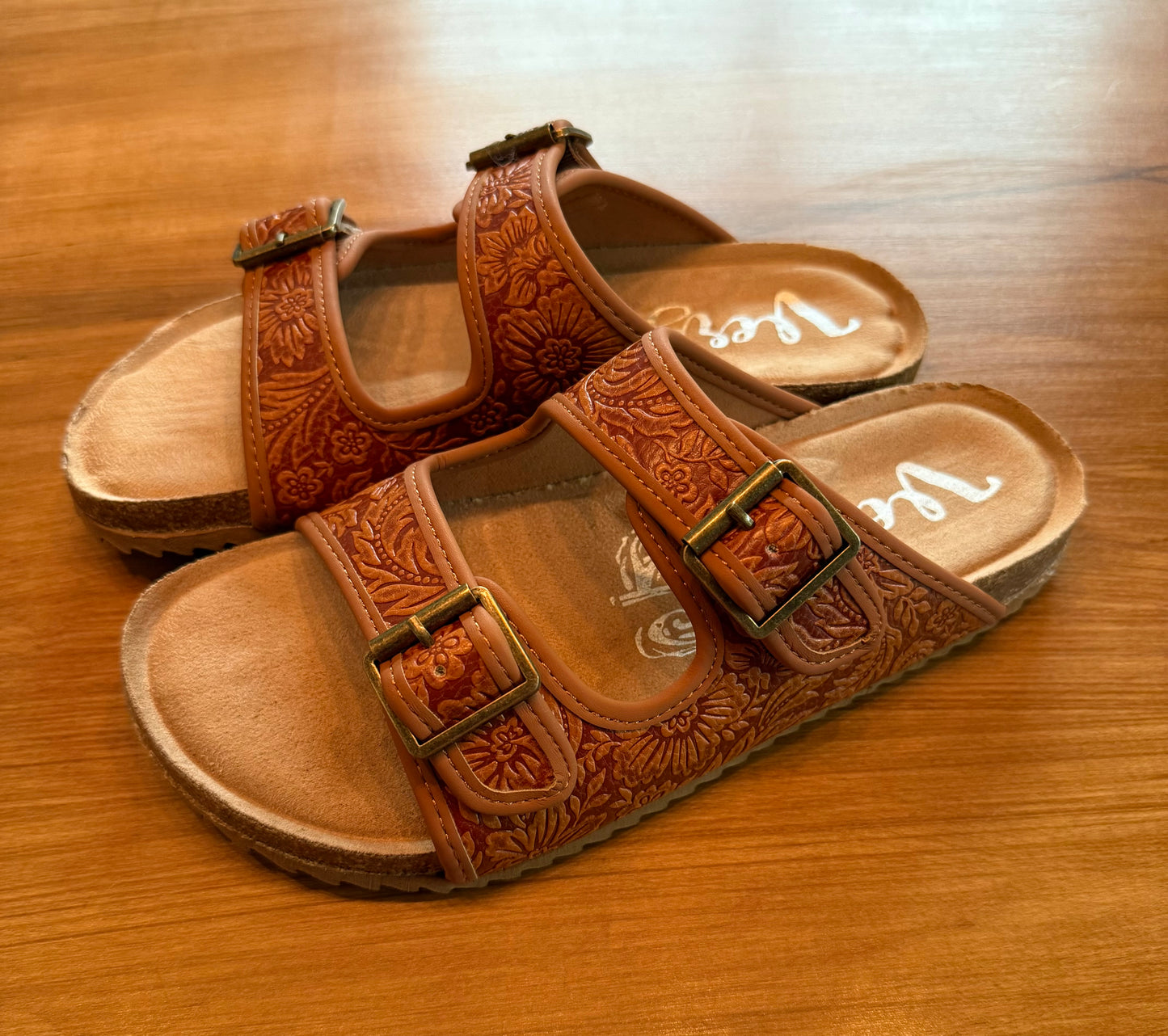 Slip On Sandal-rust