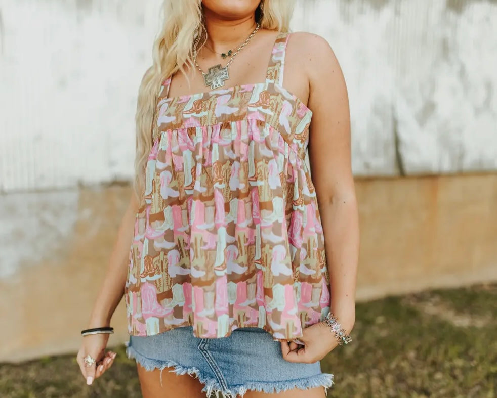 Rodeo Ruffles Top