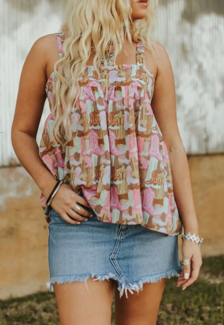Rodeo Ruffles Top
