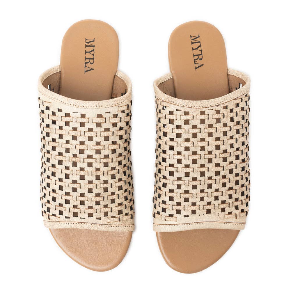 Woven Sandals-beige