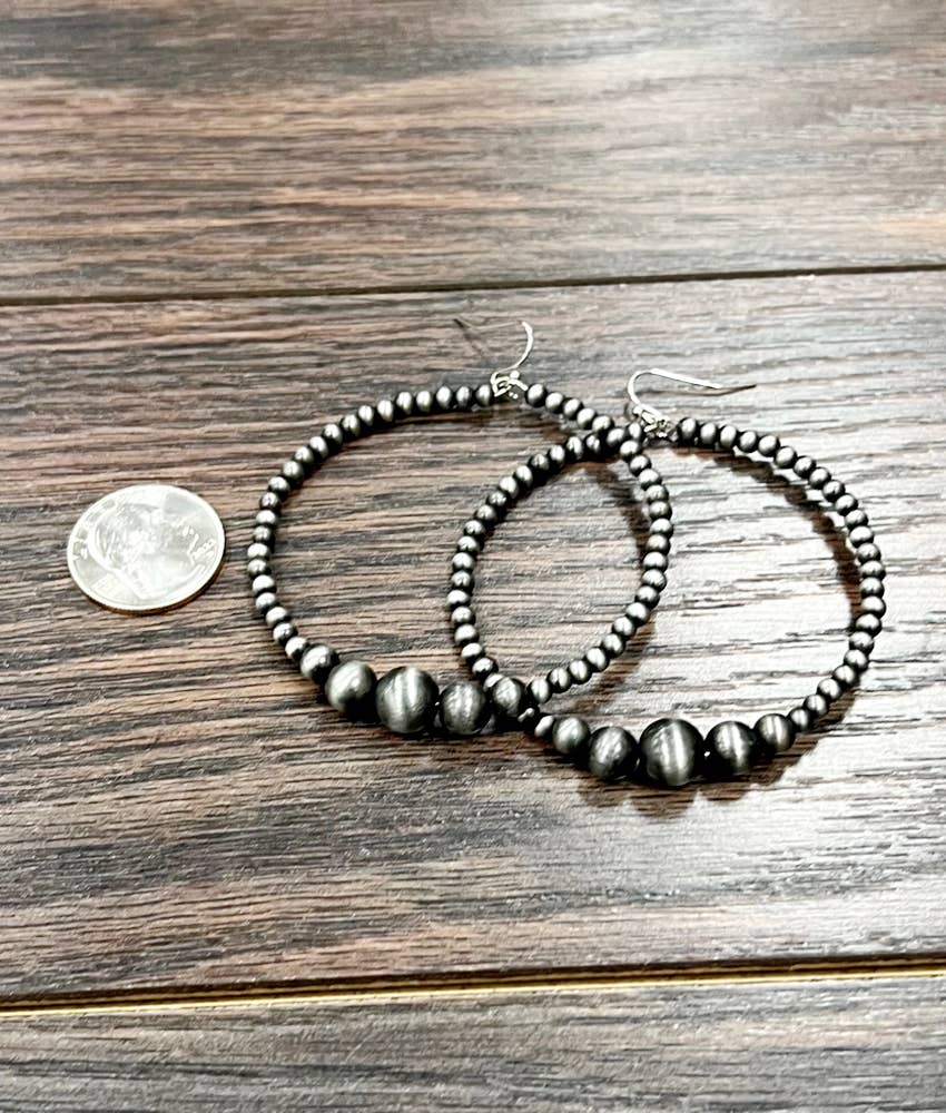 Beth Hoop Earrings