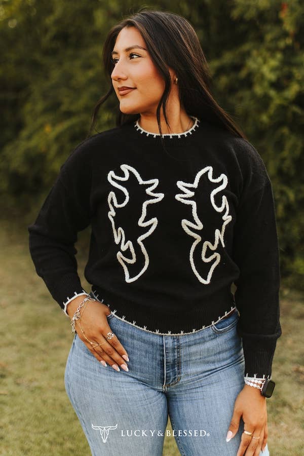 Boot Scootin Sweater