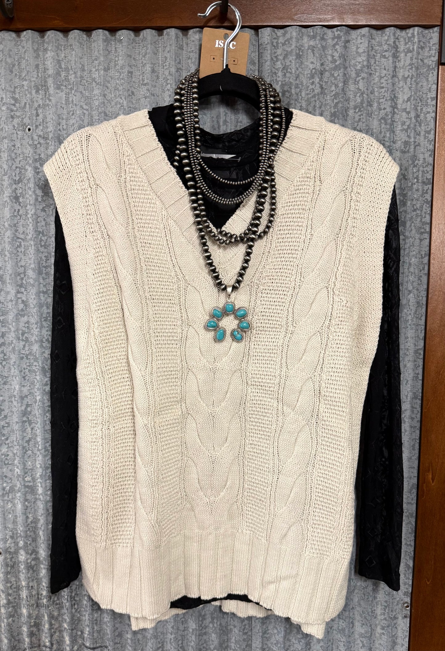 Crystal Sweater Vest