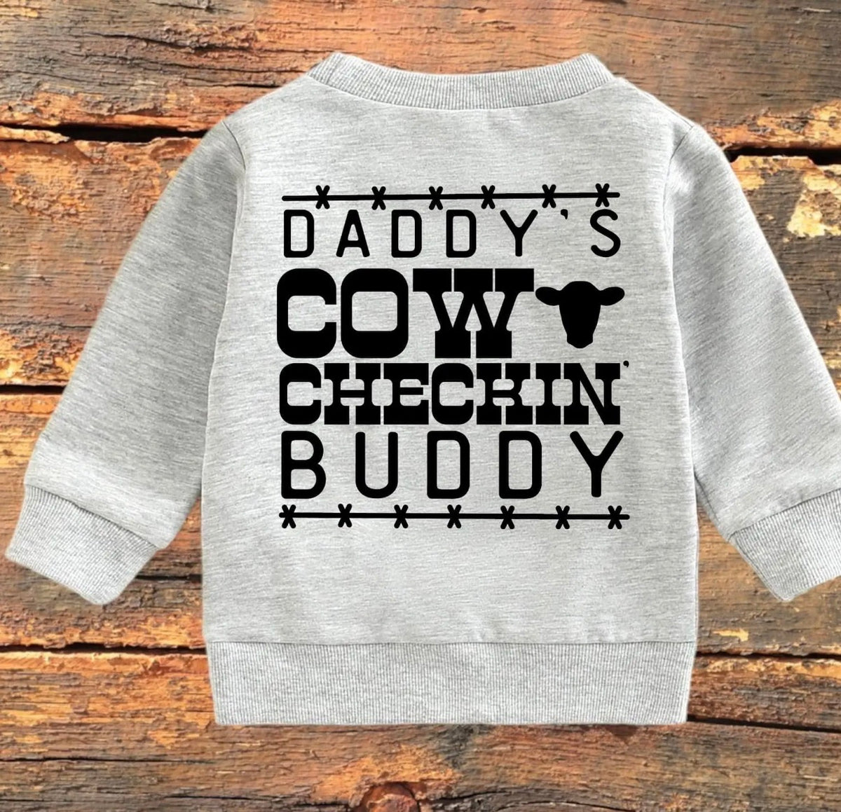 Preorder* Cow Checkin Buddy Sweatshirt