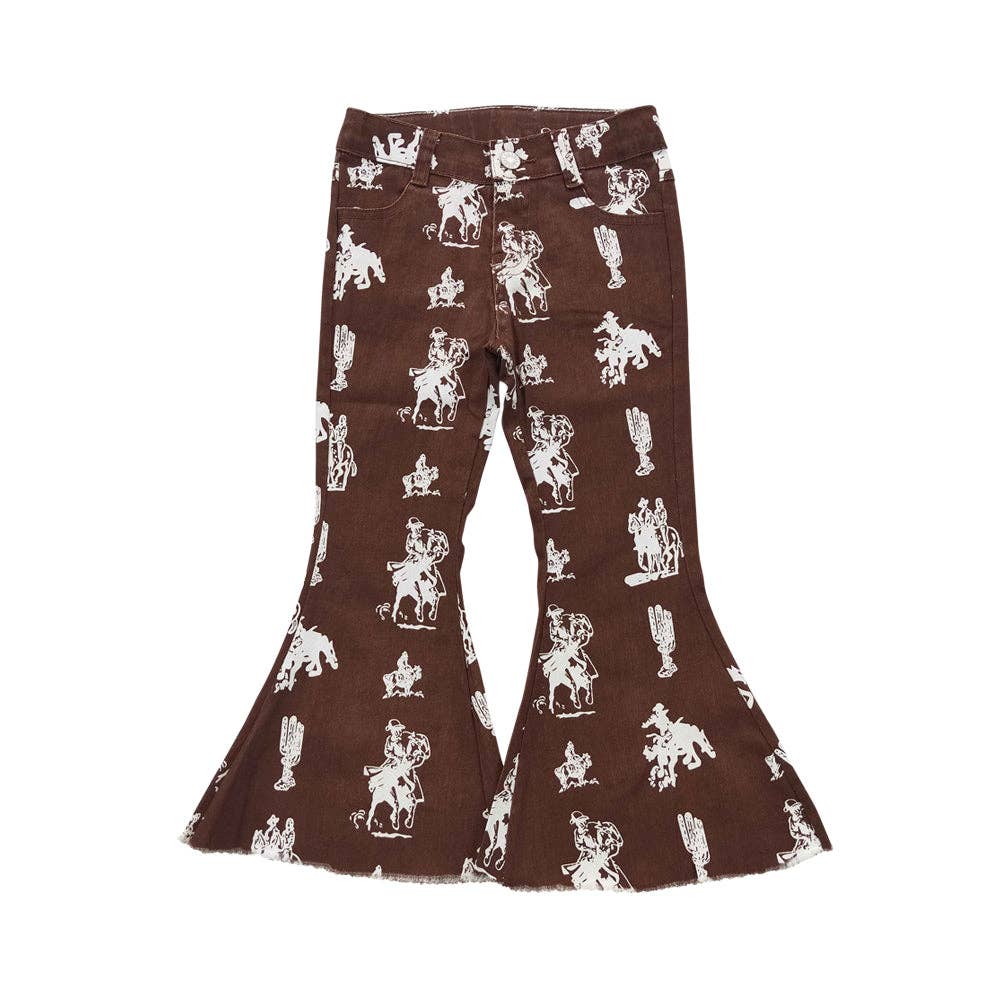 Girls Rodeo Flare Jeans