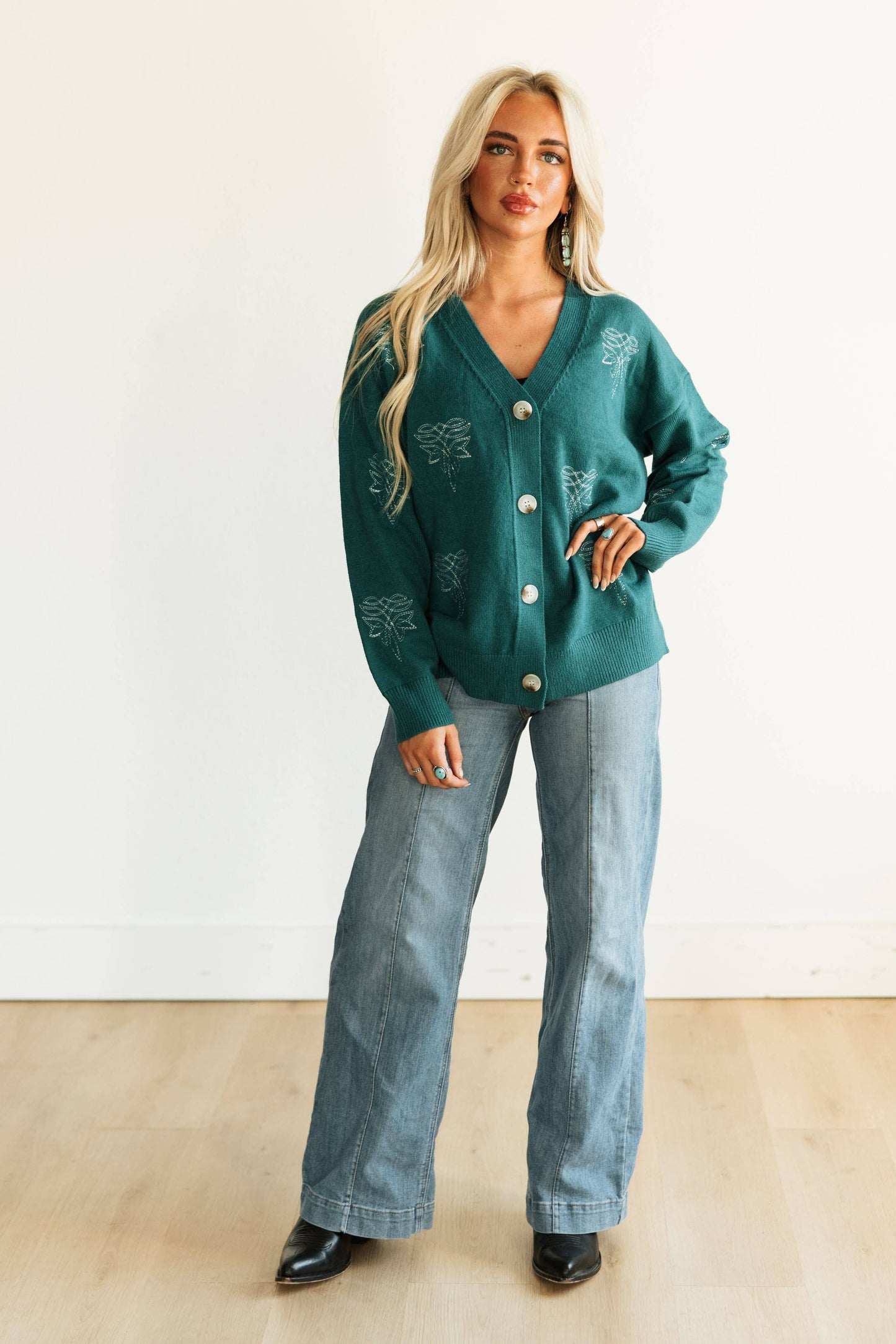 Boot Stitch Cardigan