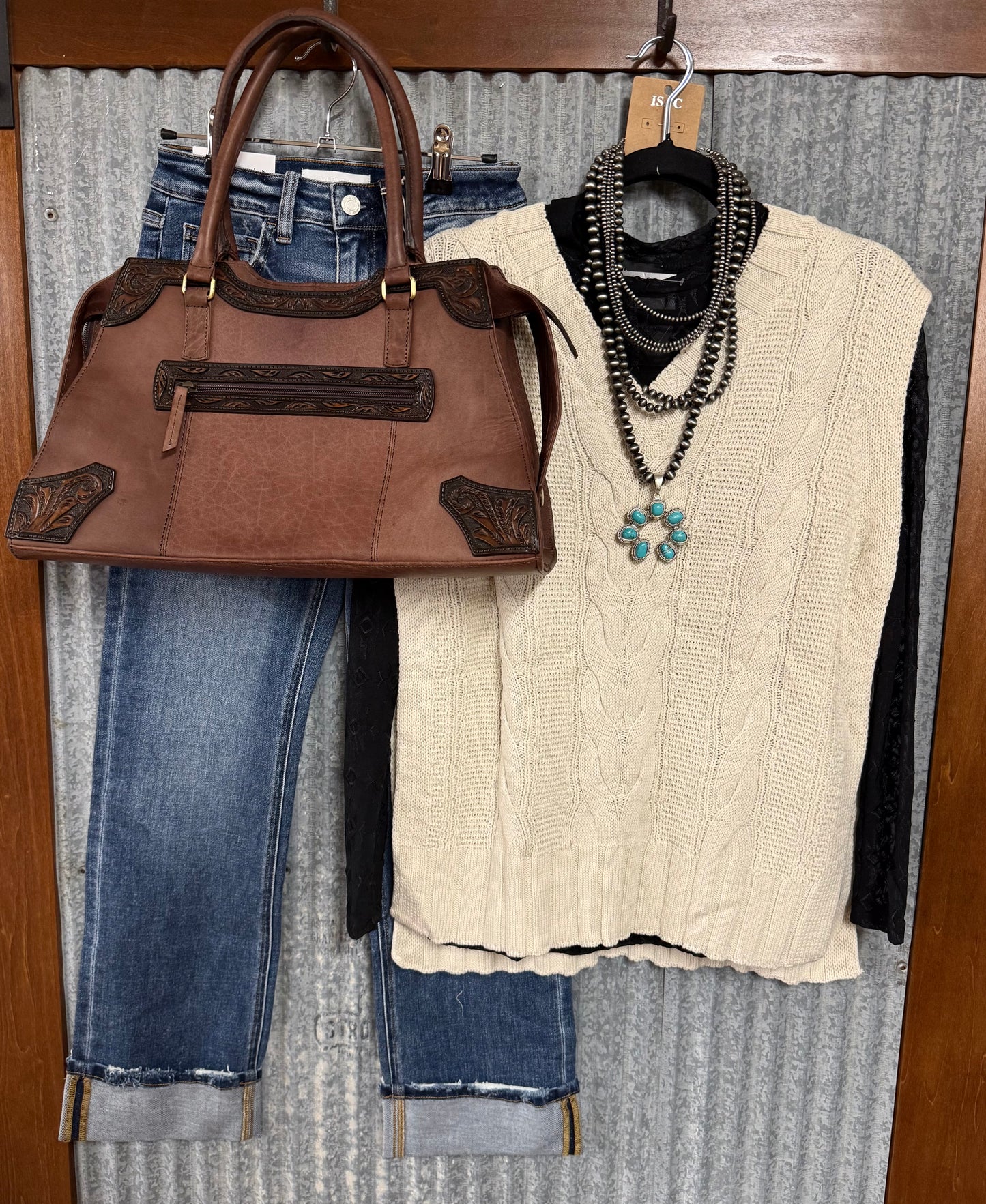 Crystal Sweater Vest