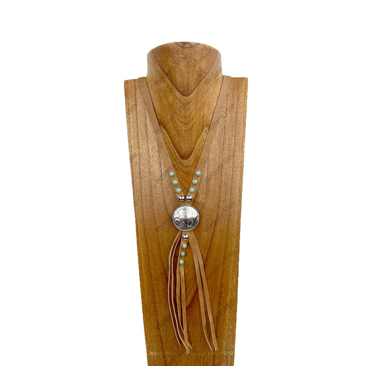 Buffalo Bolo Necklace