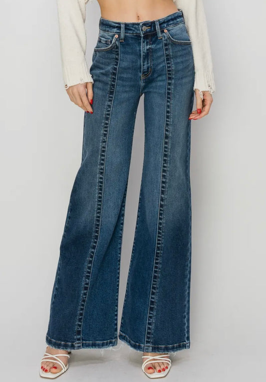 High Rise Relax Flare Jean