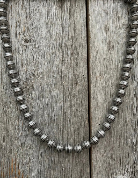 8mm 18 in. Bead Necklace