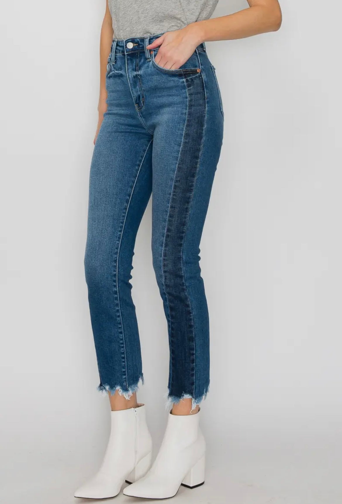 Ankle Slim Straight Jean