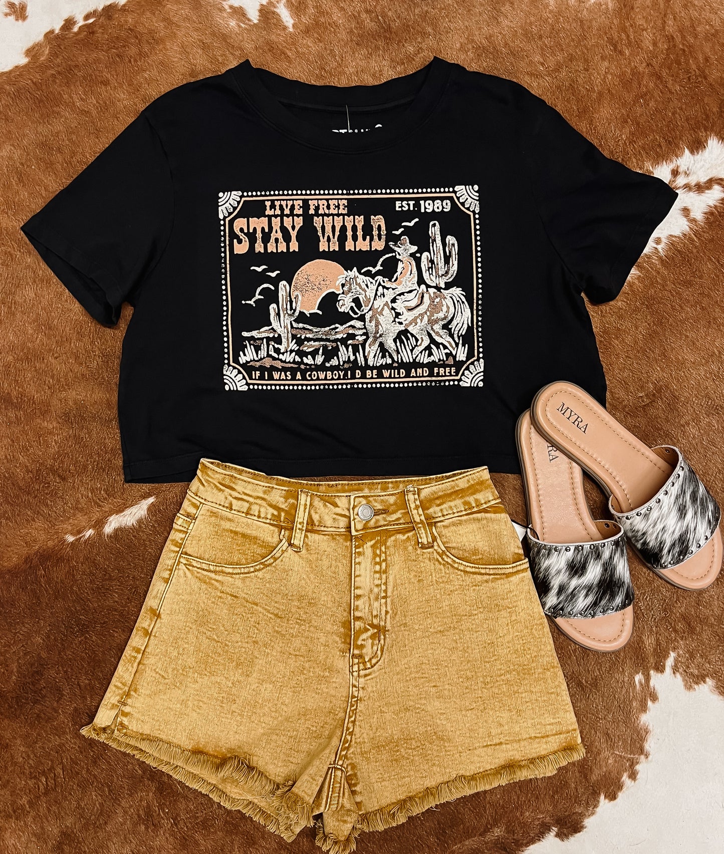 Stay Wild Crop Top