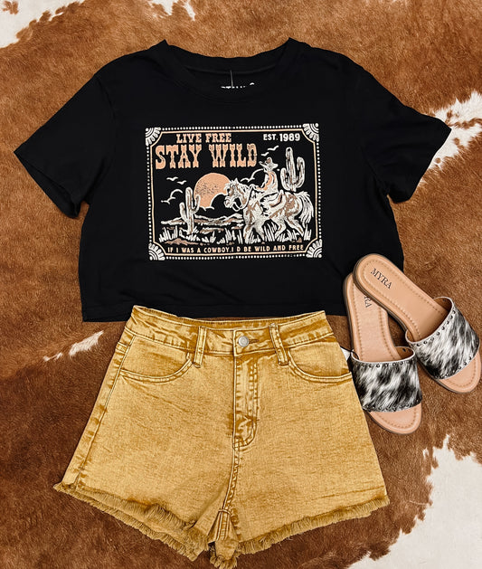 Stay Wild Crop Top