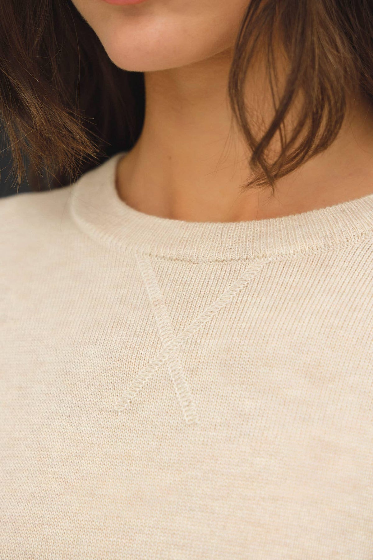 Kendell Top-Oatmeal