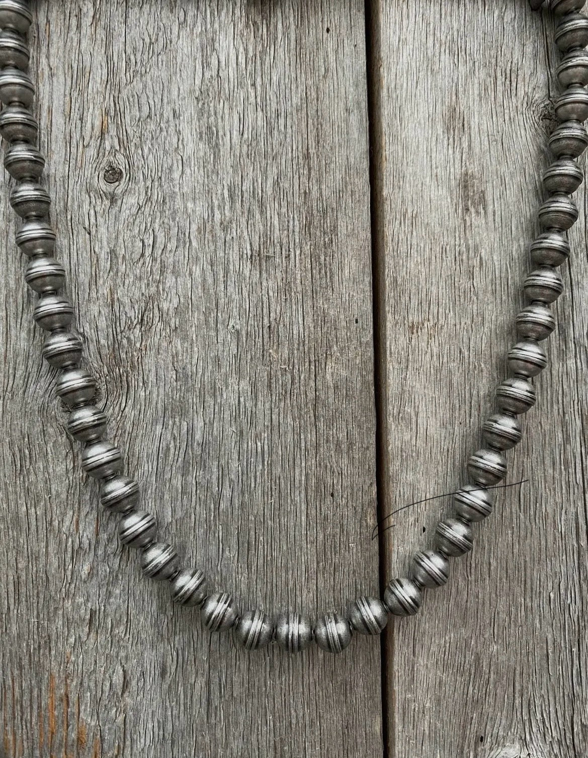 16 in. 8mm Bead Necklace