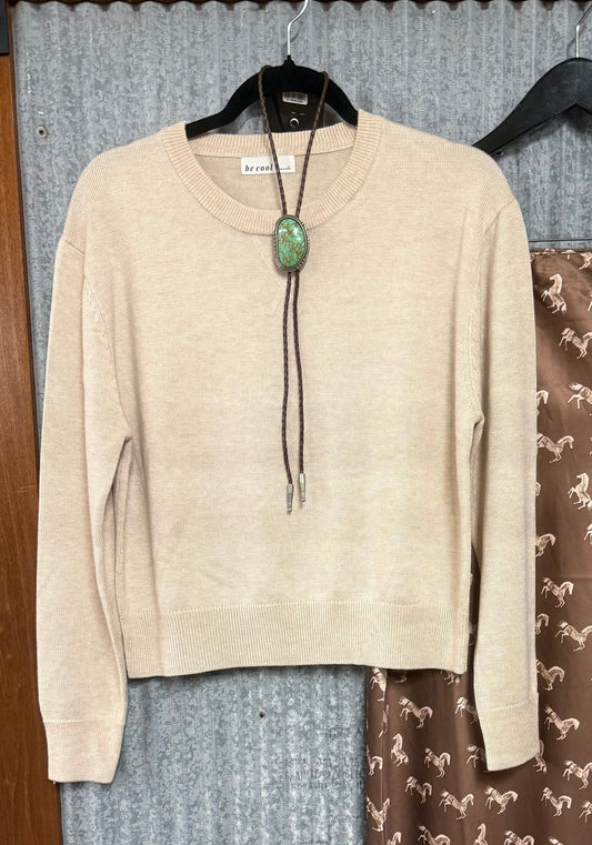Kendell Top-Oatmeal