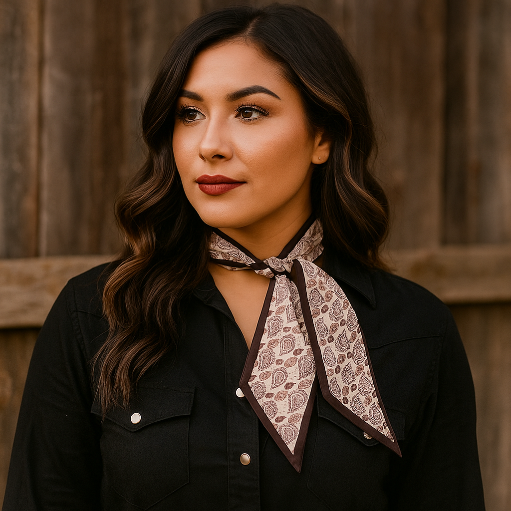 BB Paisley Twilly Wild Rag