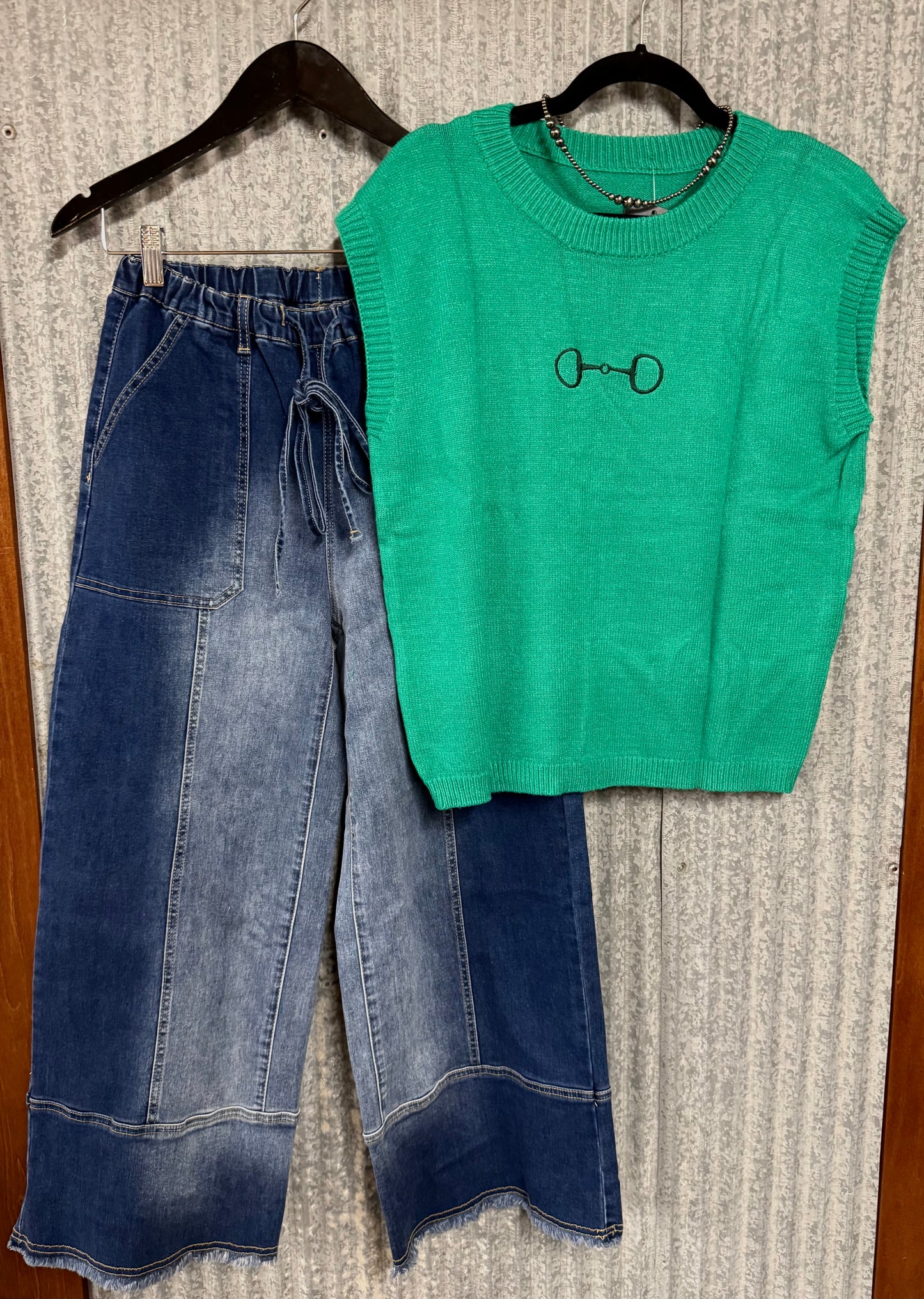 Zoey Denim Drawstring Jeans