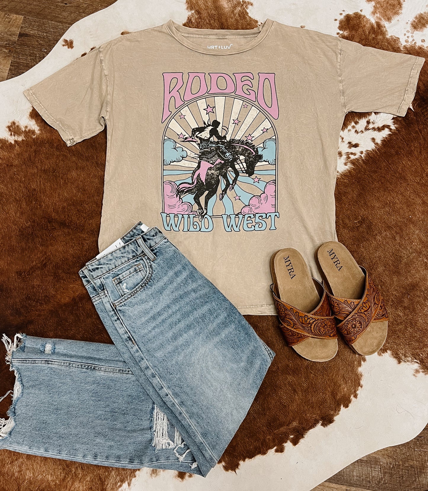 Rodeo Wild West Oversize Tee