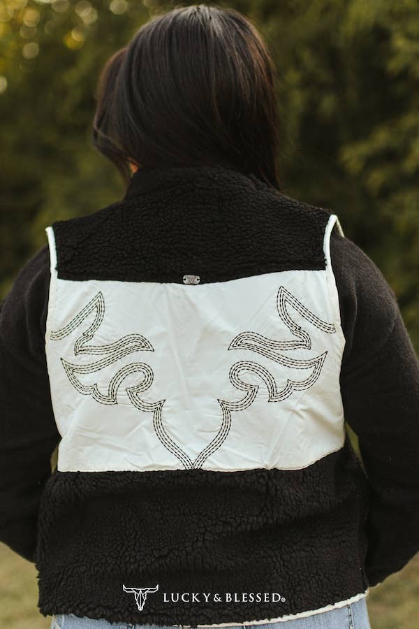 Sherpa Boot Stitch Vest