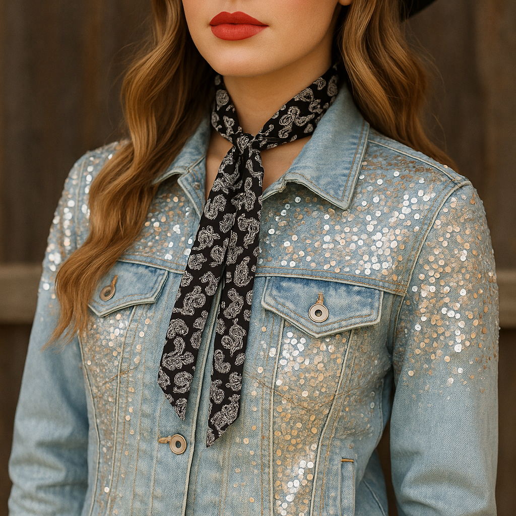 WB Paisley Twilly Wild Rag