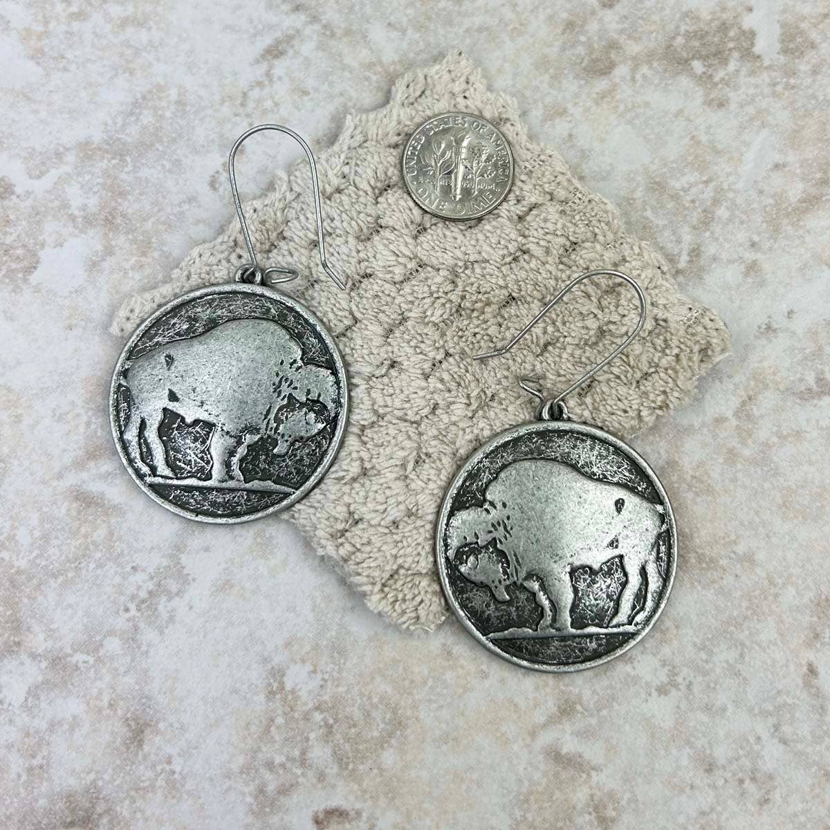 Buffalo Earrings