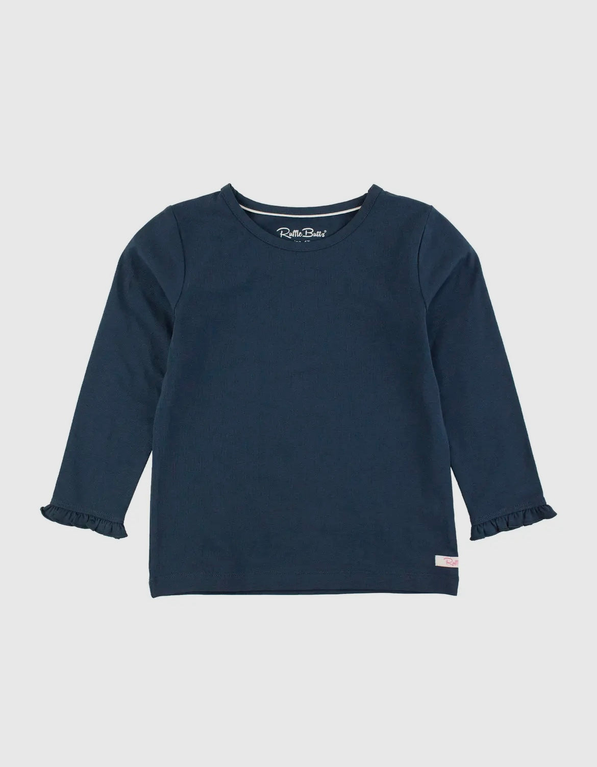 Navy Long Sleeve Top