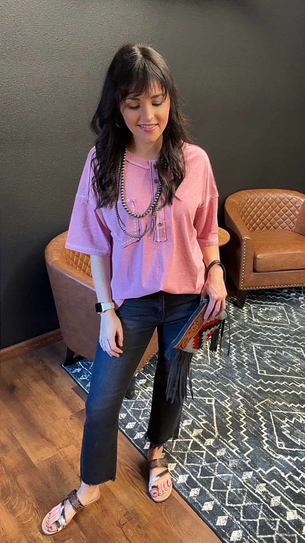 Malta Tee-Mauve