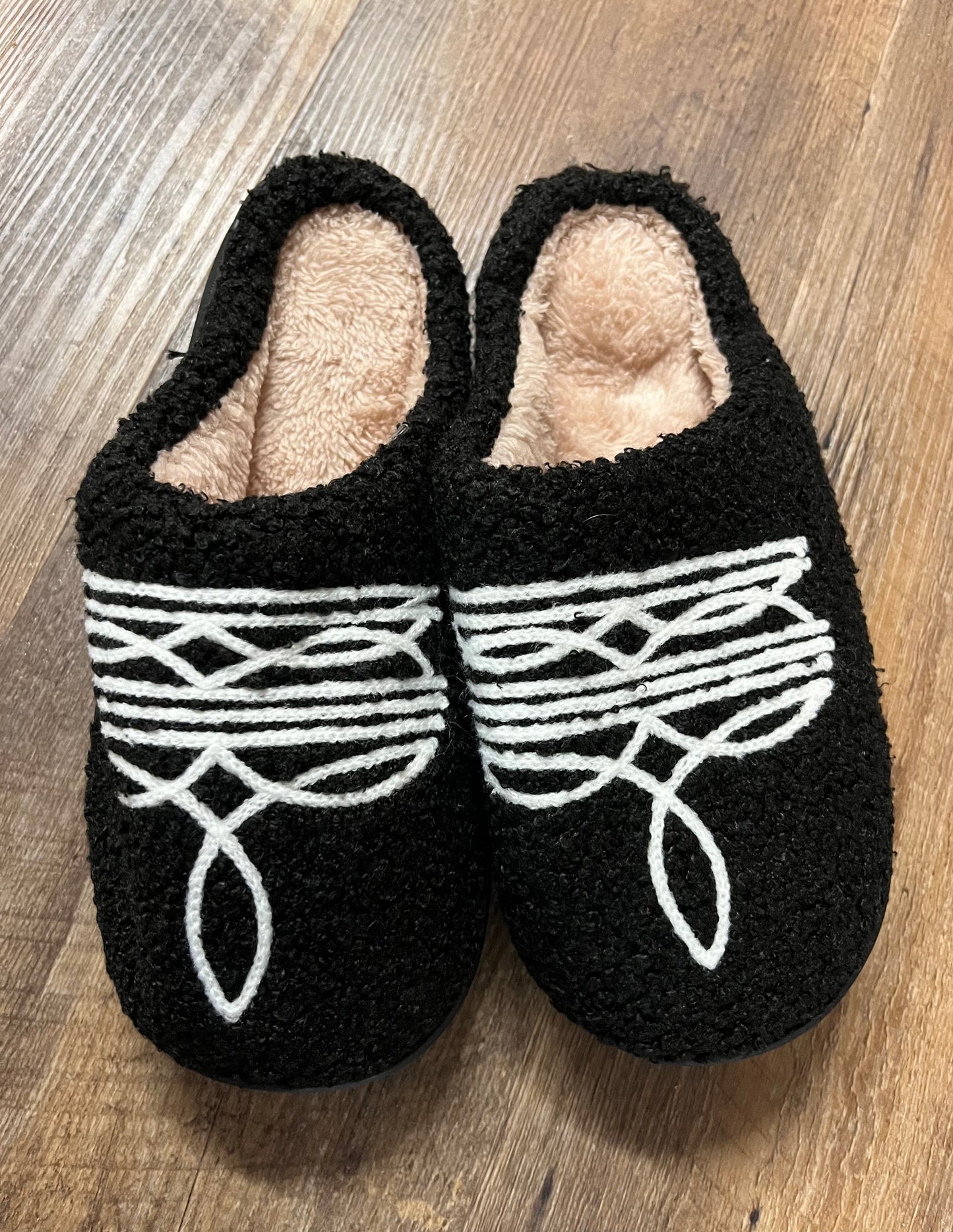 Boot Stitch Slippers