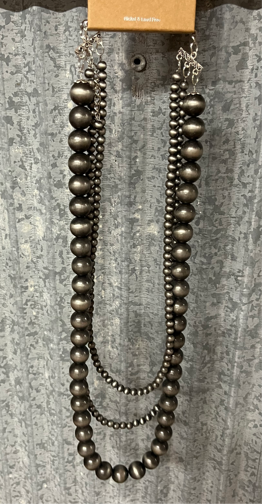 Chunky Navajo Pearl Necklace