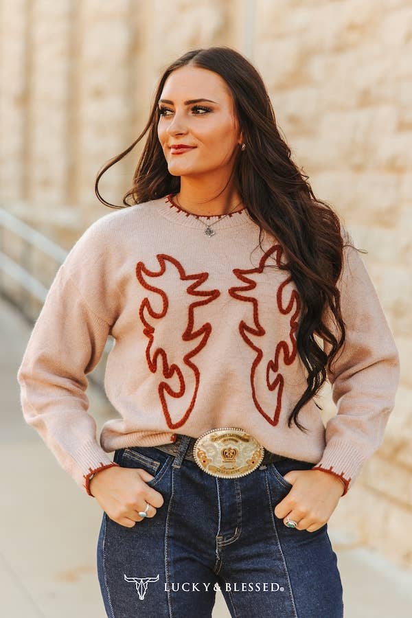 Boot Scootin Sweater