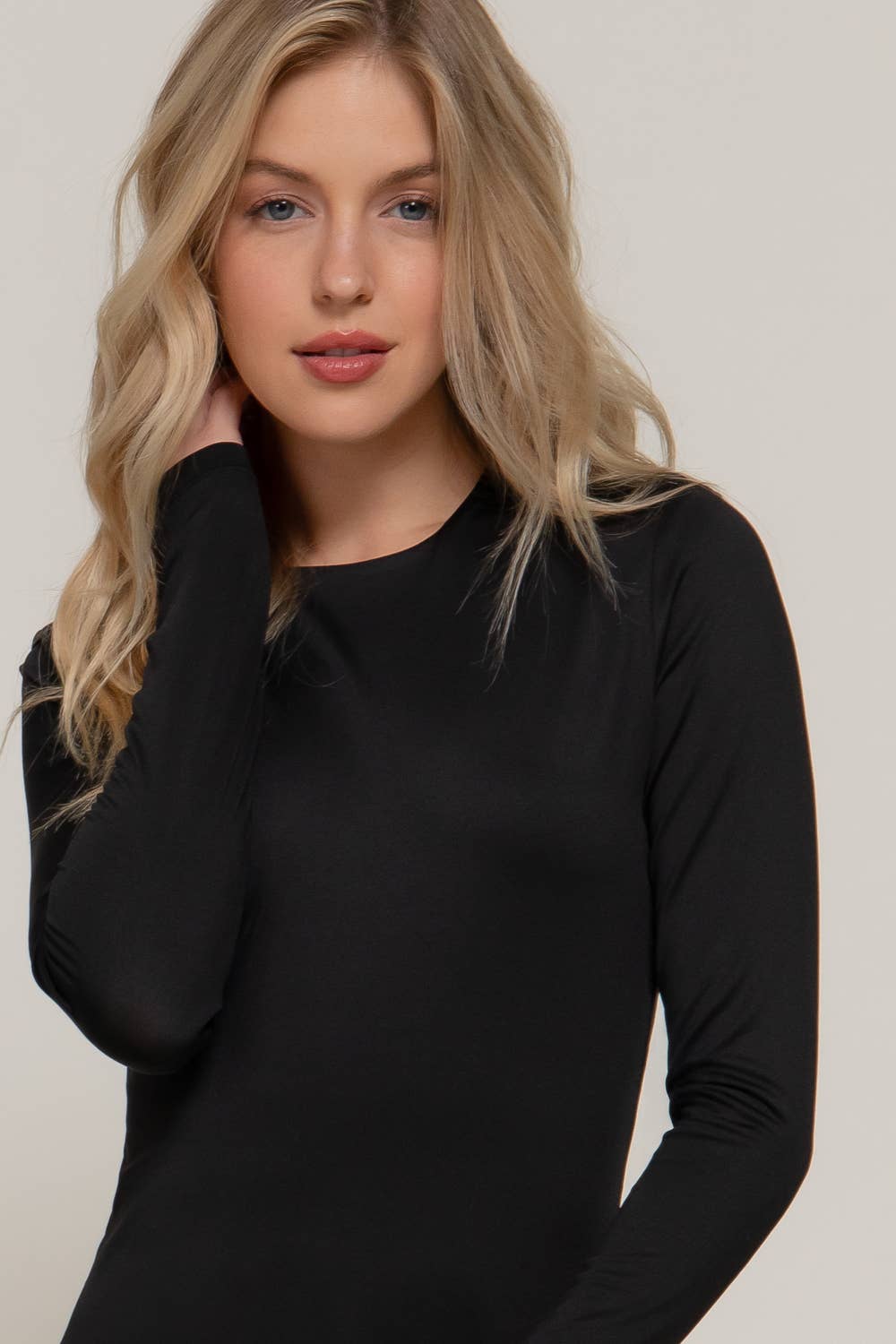 Basic Long Sleeve-Black