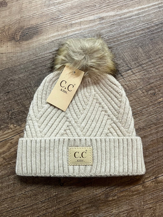 Patch Pom Beanie