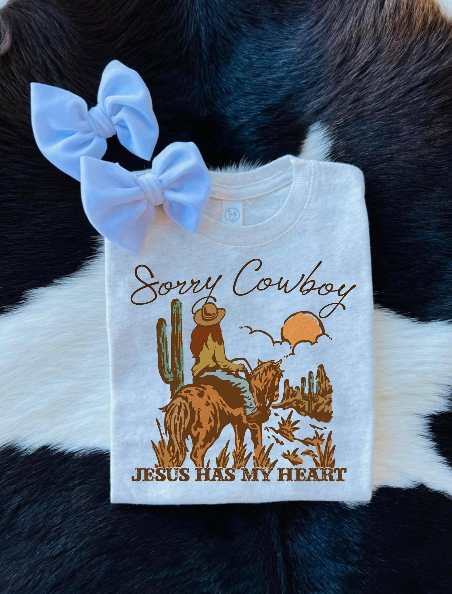 Sorry Cowboy Tee