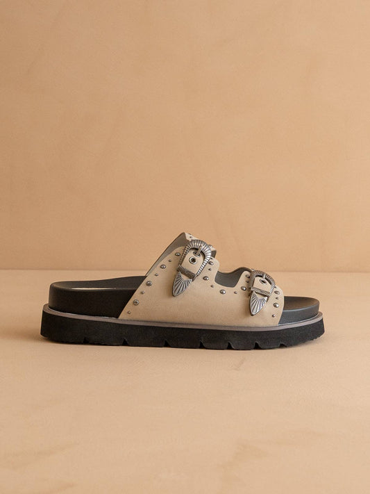 Western Buckle Slides