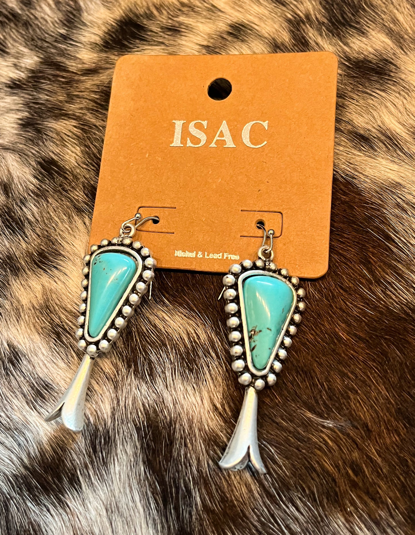 Squash Turquoise Earrings