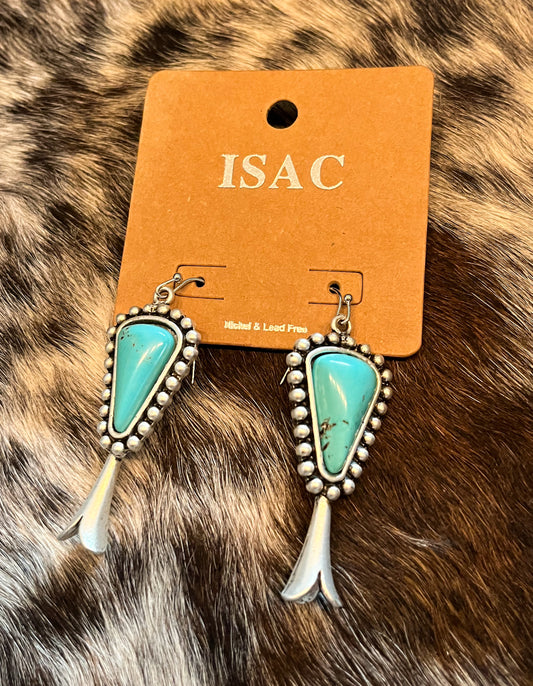 Squash Turquoise Earrings