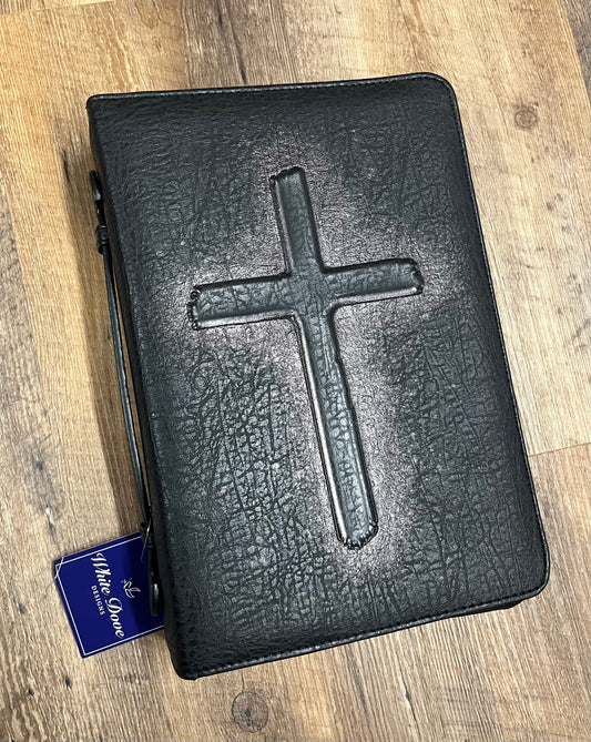 Bible Cover-Vintage Cross