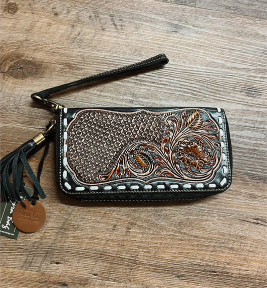 Bison Bloom Wallet