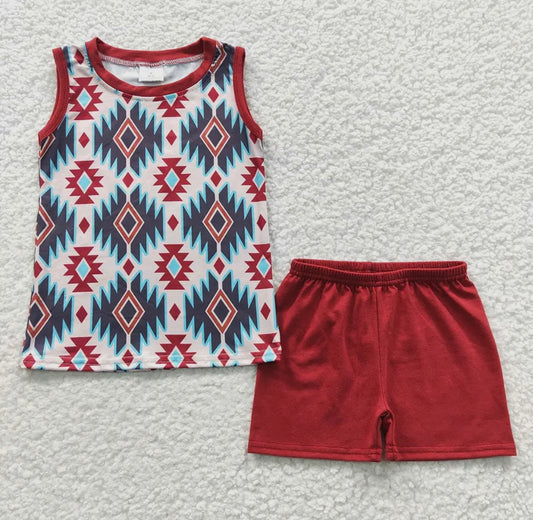 Western Aztec Tank Set