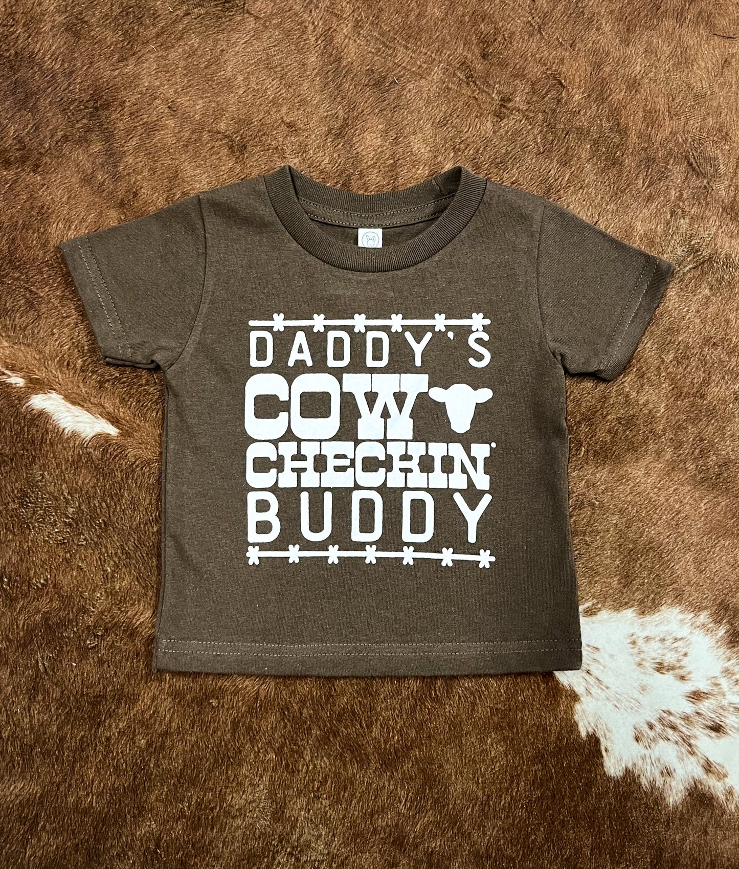 Cow Checkin Buddy Tee