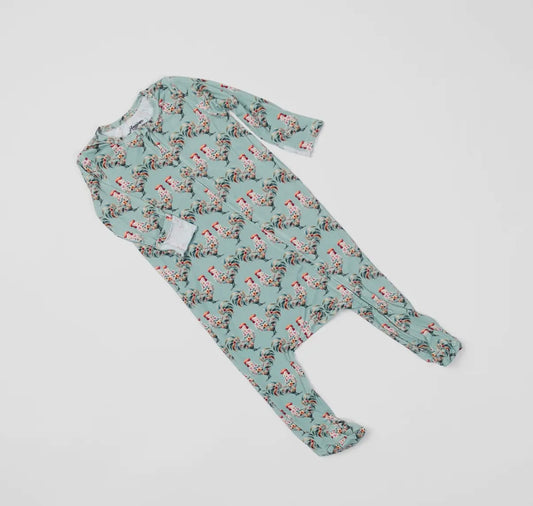 Floral Chicken Pajamas