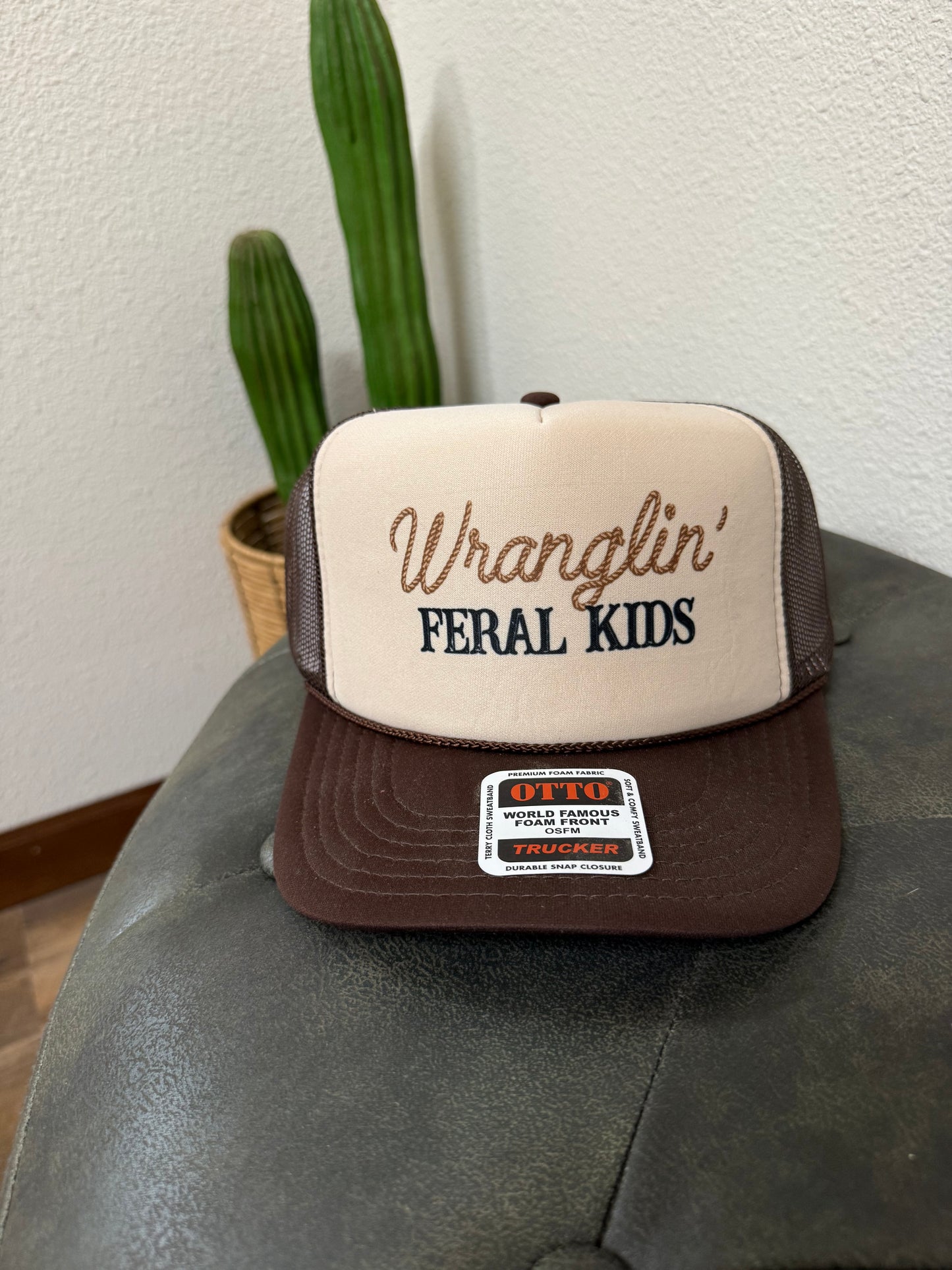 Wranglin Feral Kids Trucker Hat