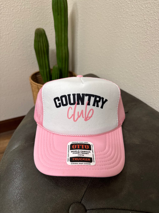 Country Club Trucker Hat