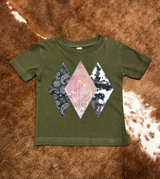 Cactus Diamond Tee